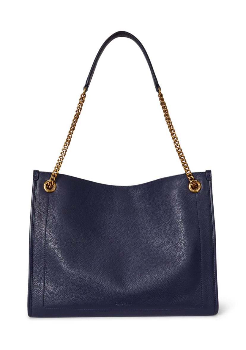 Pebbled Leather Large Bradley Tote Bag