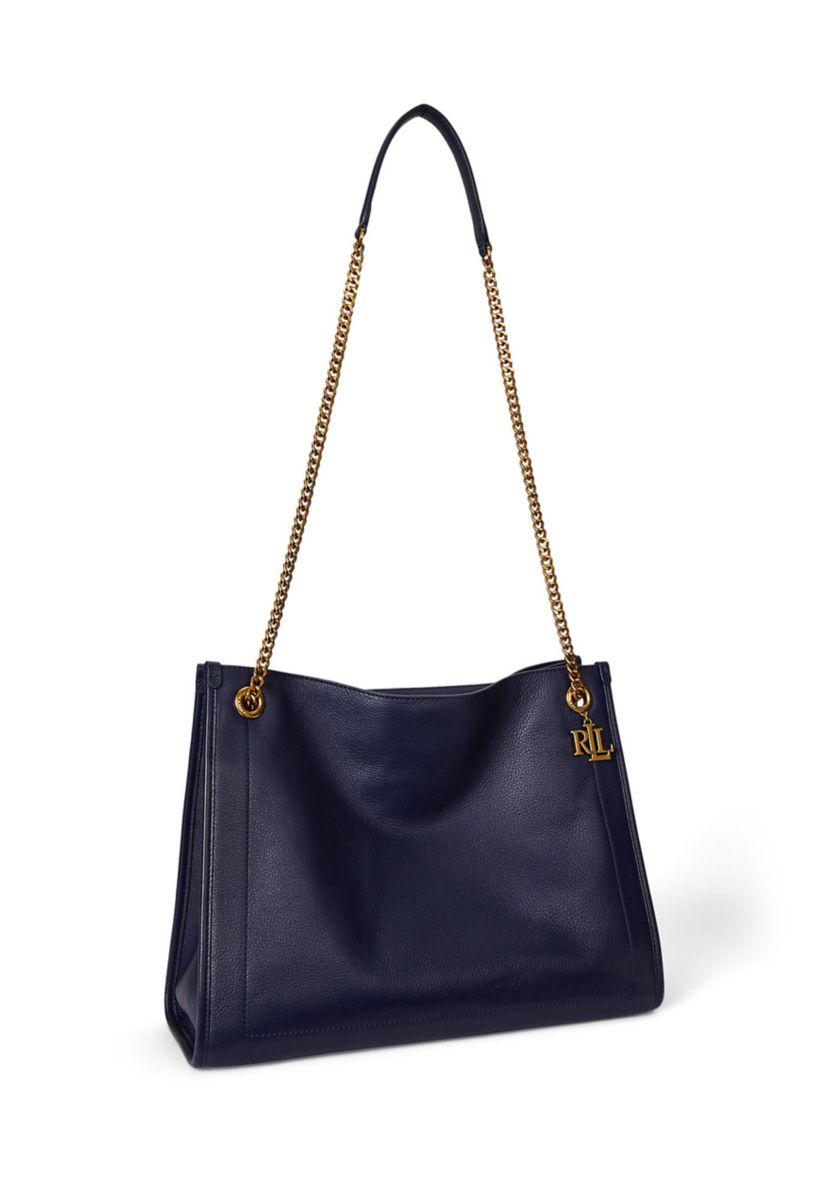 Pebbled Leather Large Bradley Tote Bag