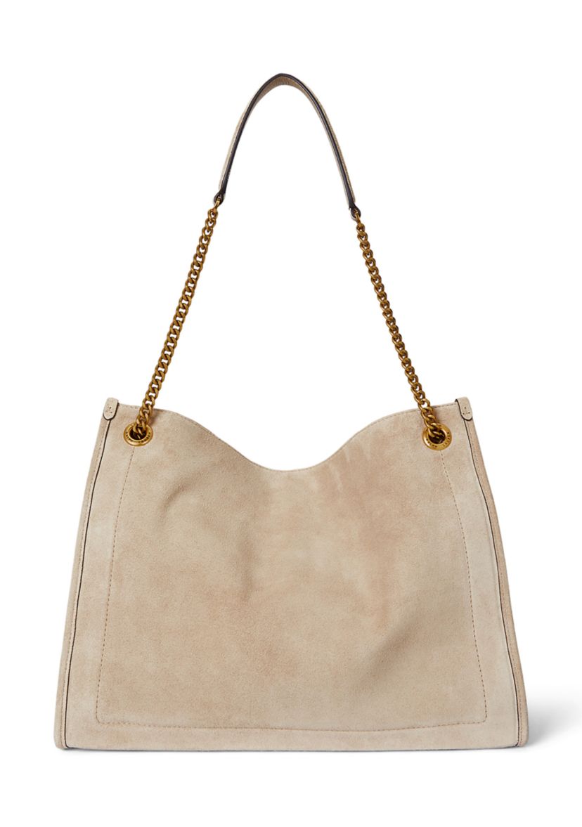 Suede Large Bradley Shopper Tote Bag
