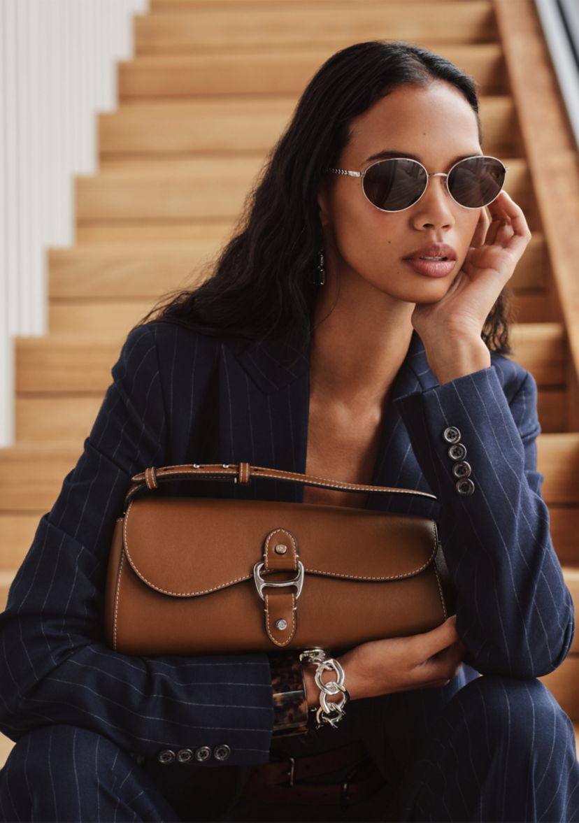 Leather Medium Tasha East-West Bag