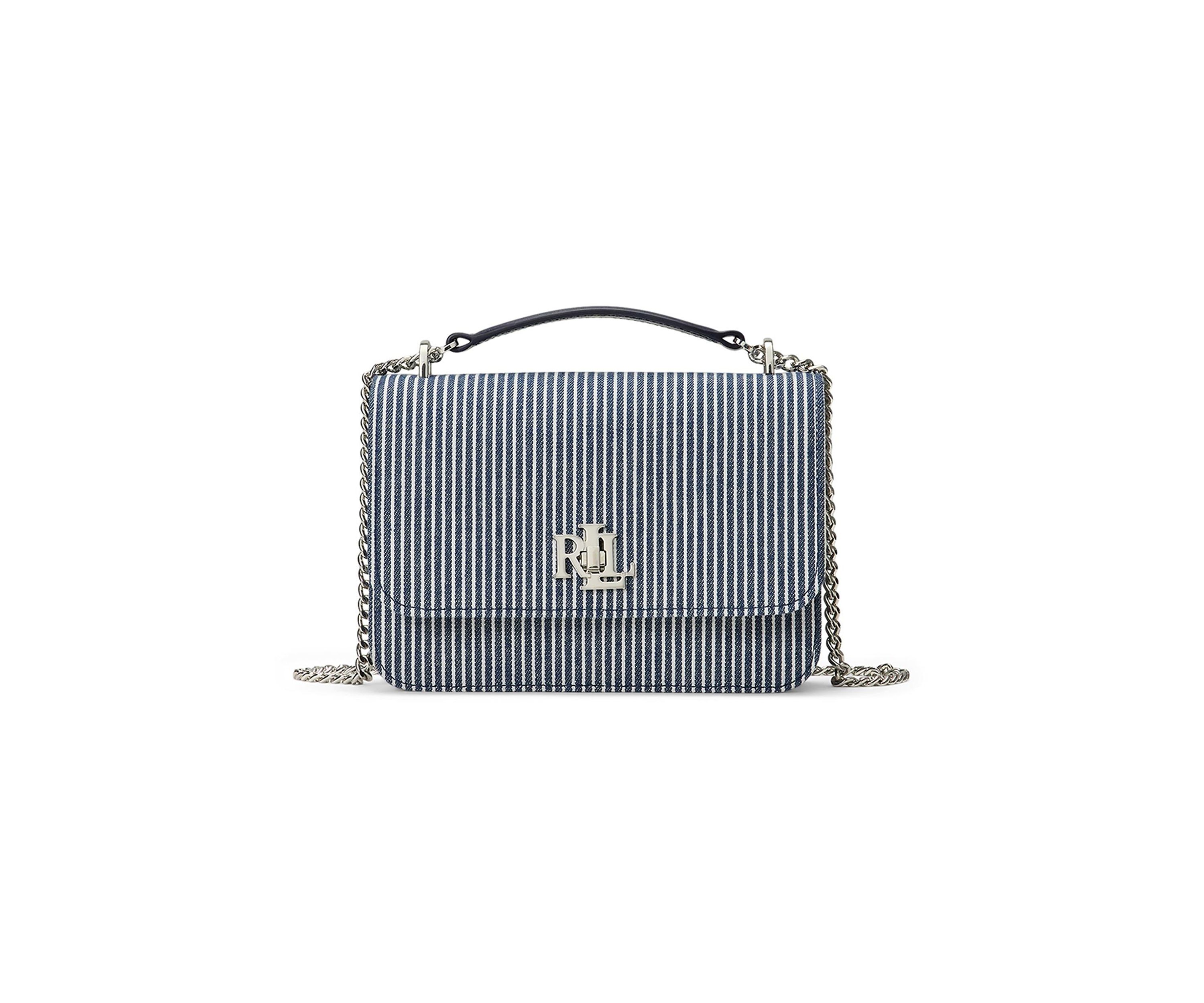 Striped Canvas Medium Sophee Bag