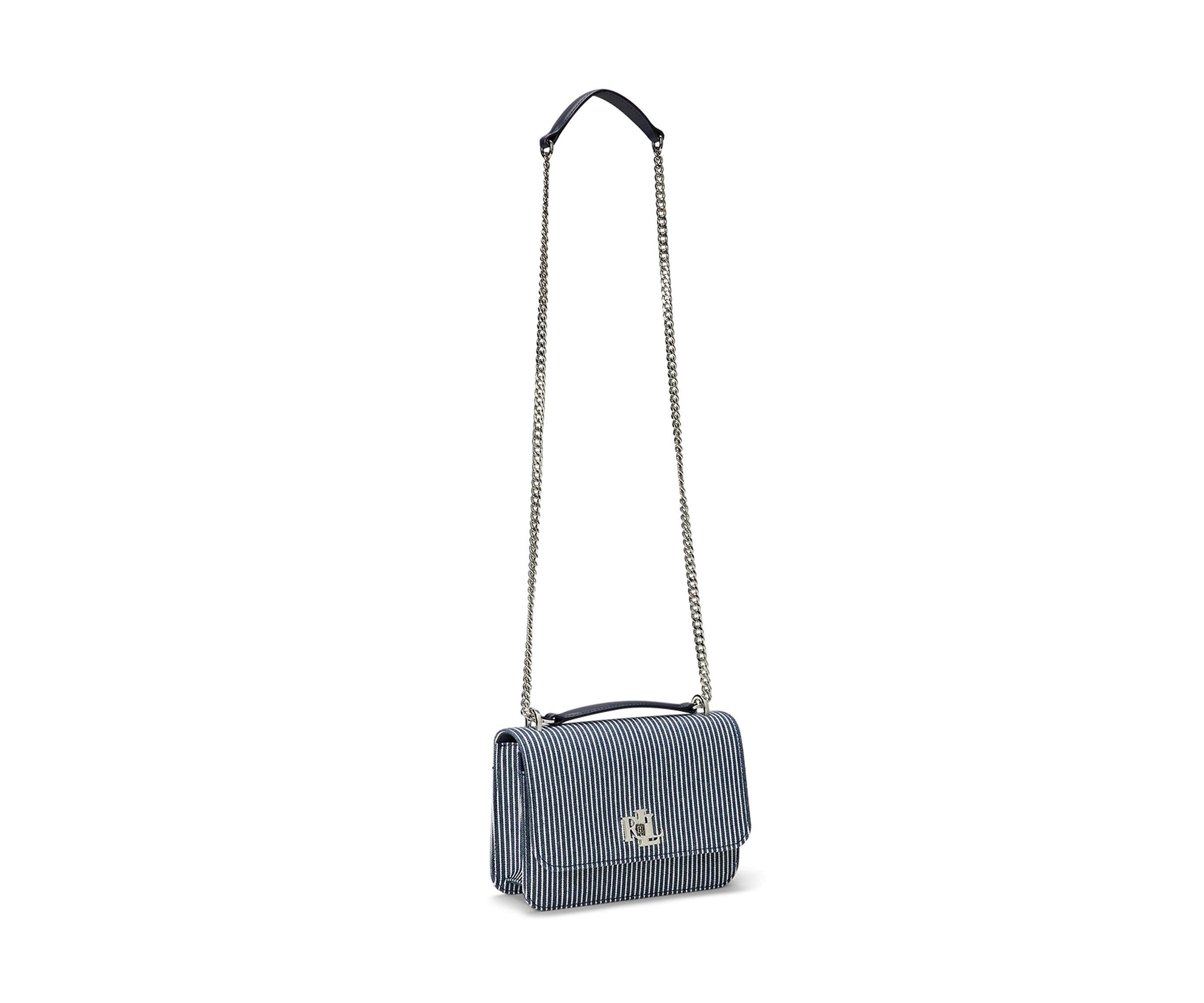 Striped Canvas Medium Sophee Bag