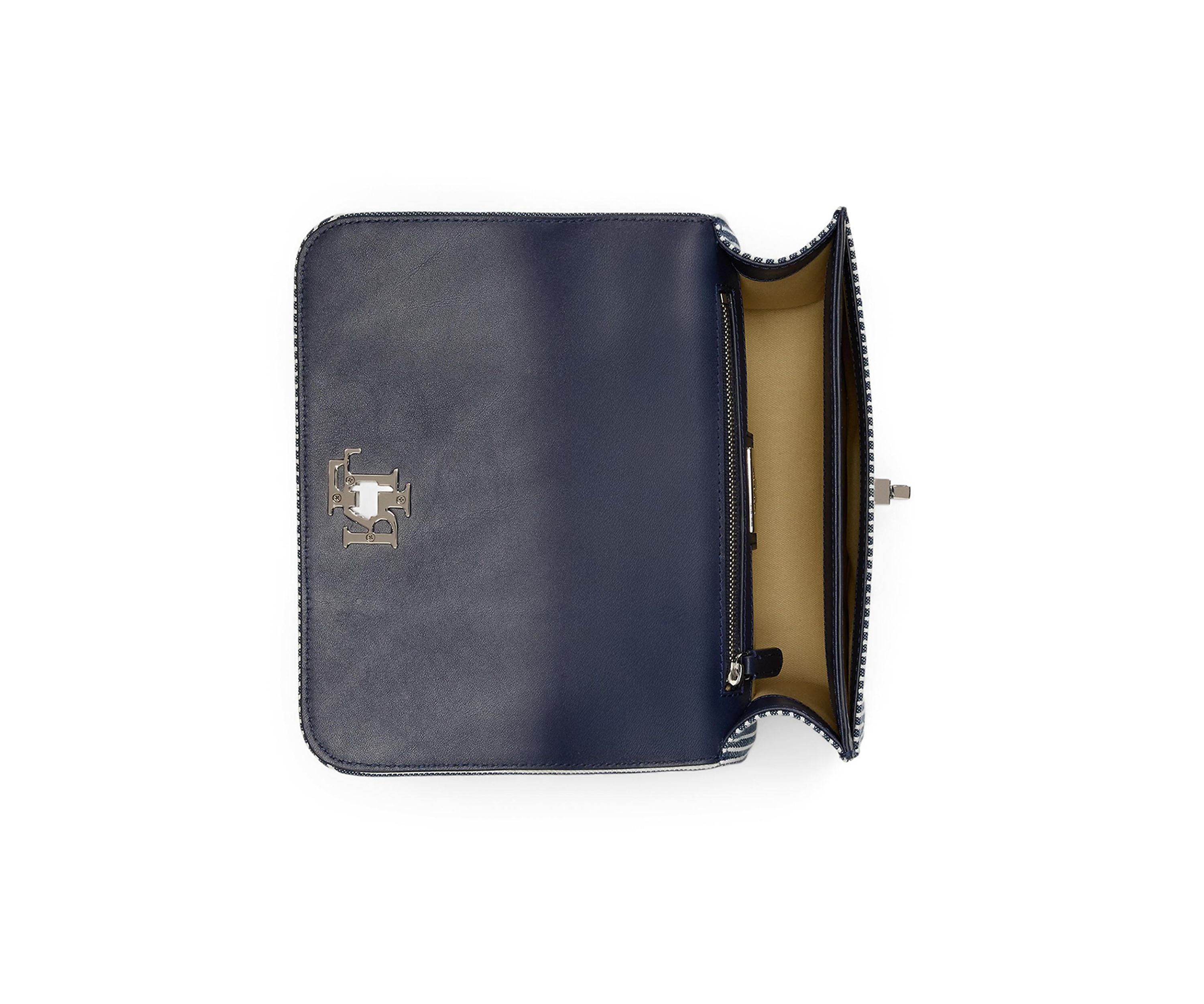 Striped Canvas Medium Sophee Bag