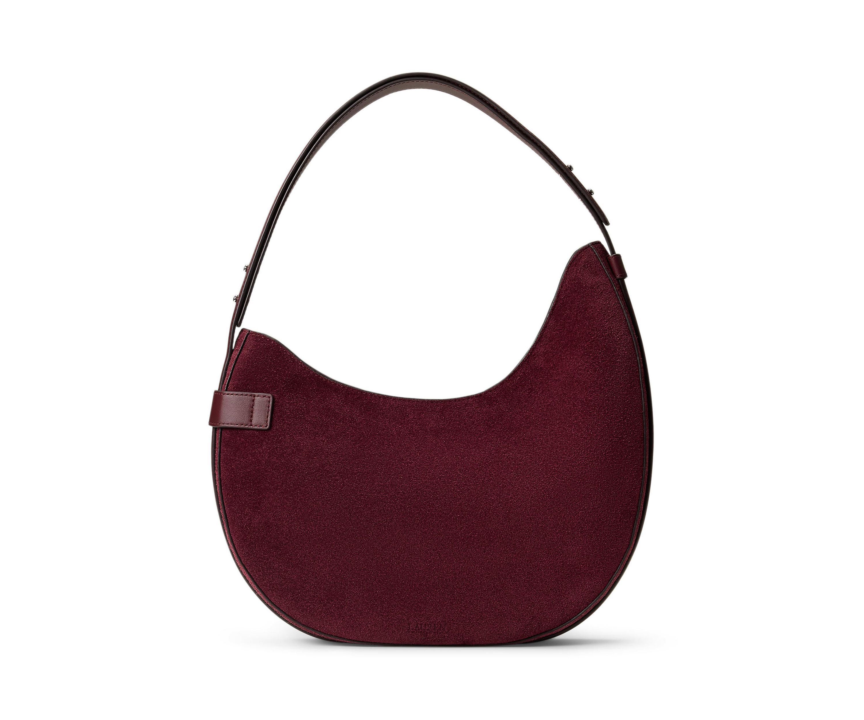 Suede Large Tasha Shoulder Bag