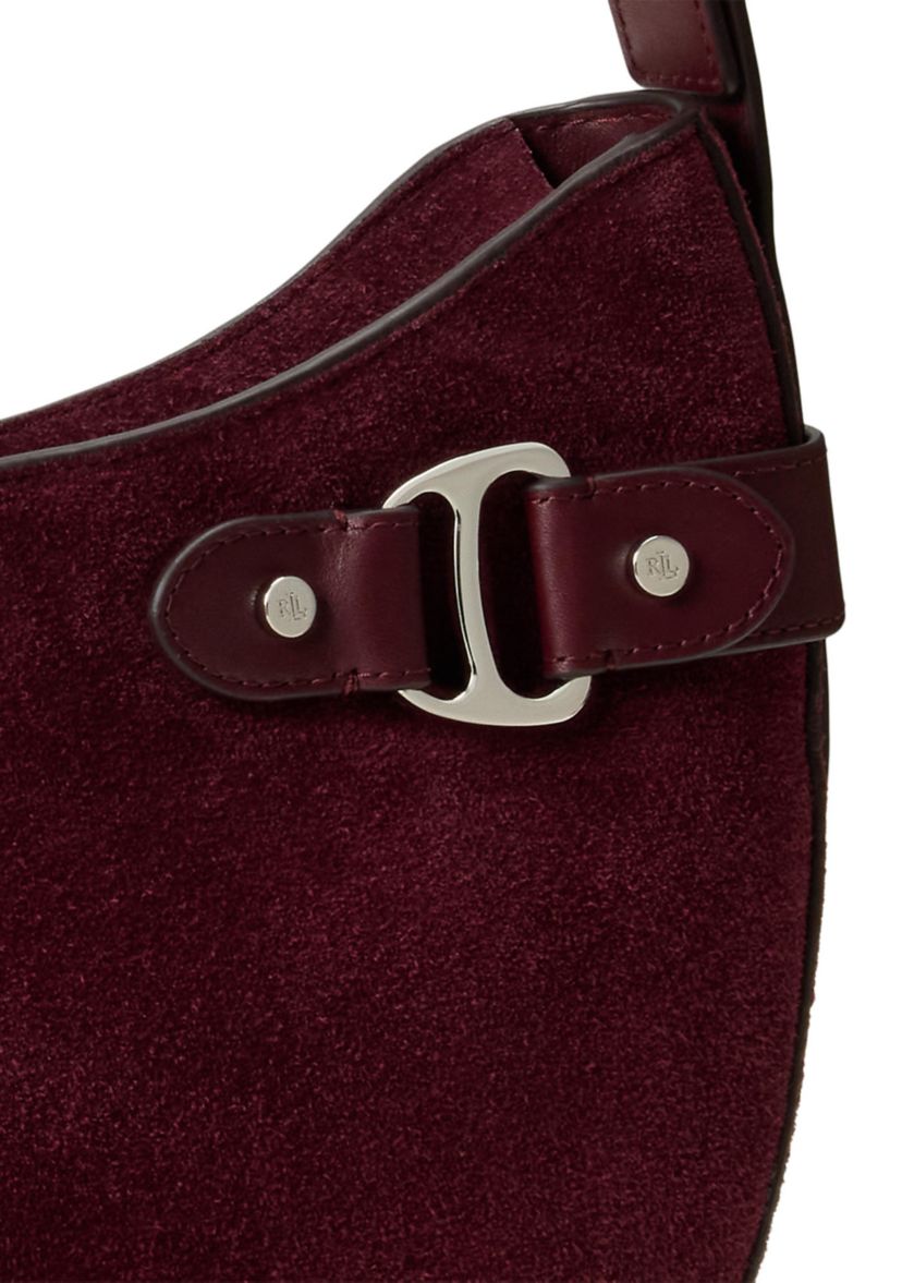 Suede Large Tasha Shoulder Bag