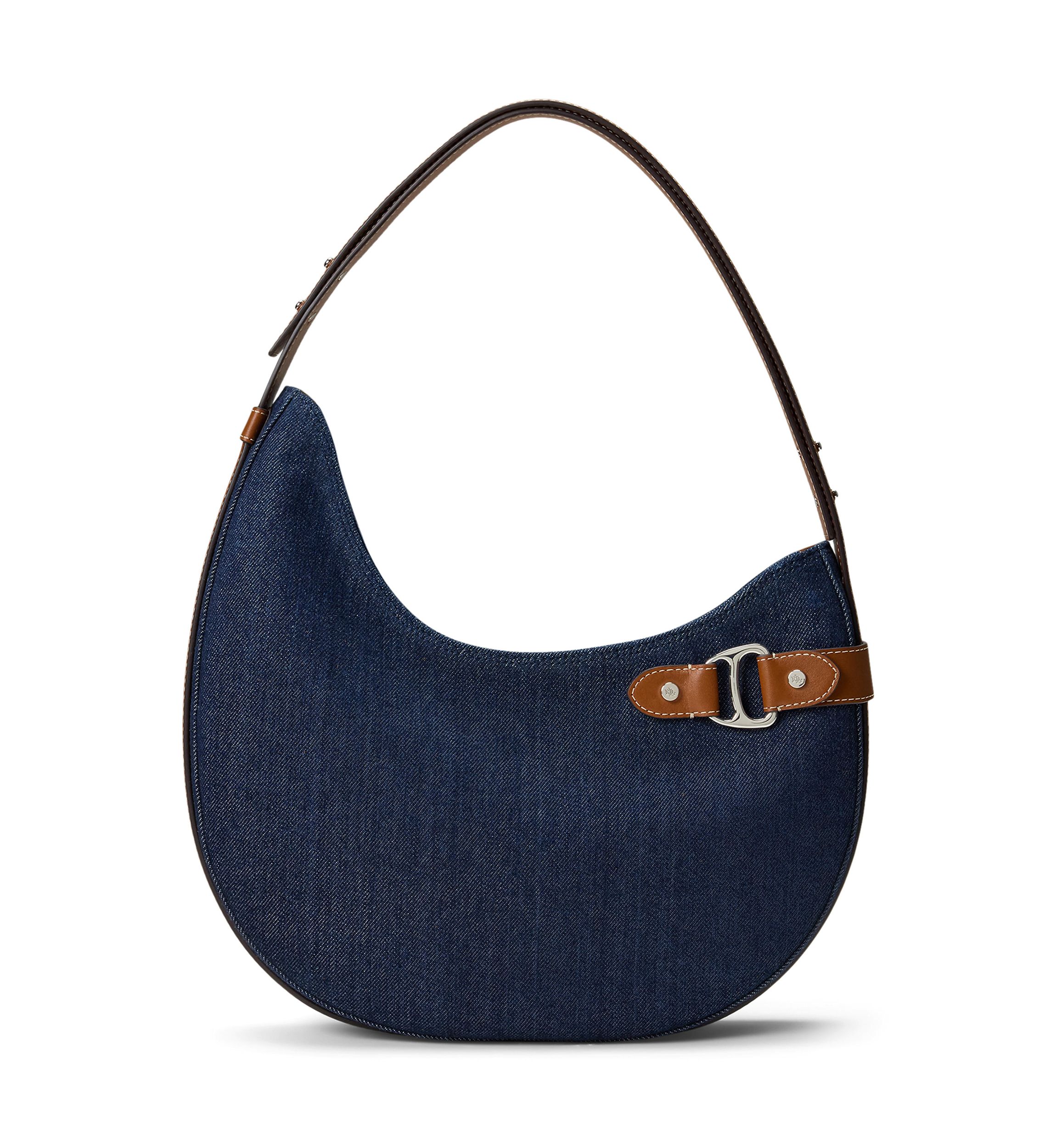 Lauren Ralph Lauren Denim Large Tasha Shoulder Bag | Belk