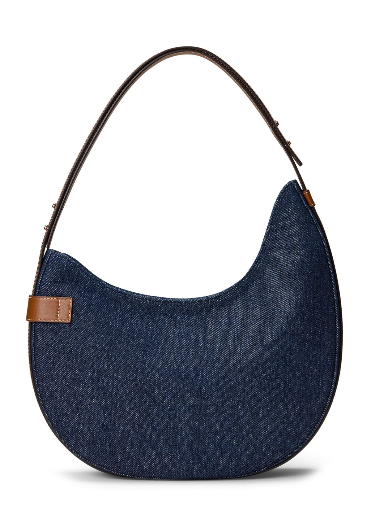 Denim Large Tasha Shoulder Bag
