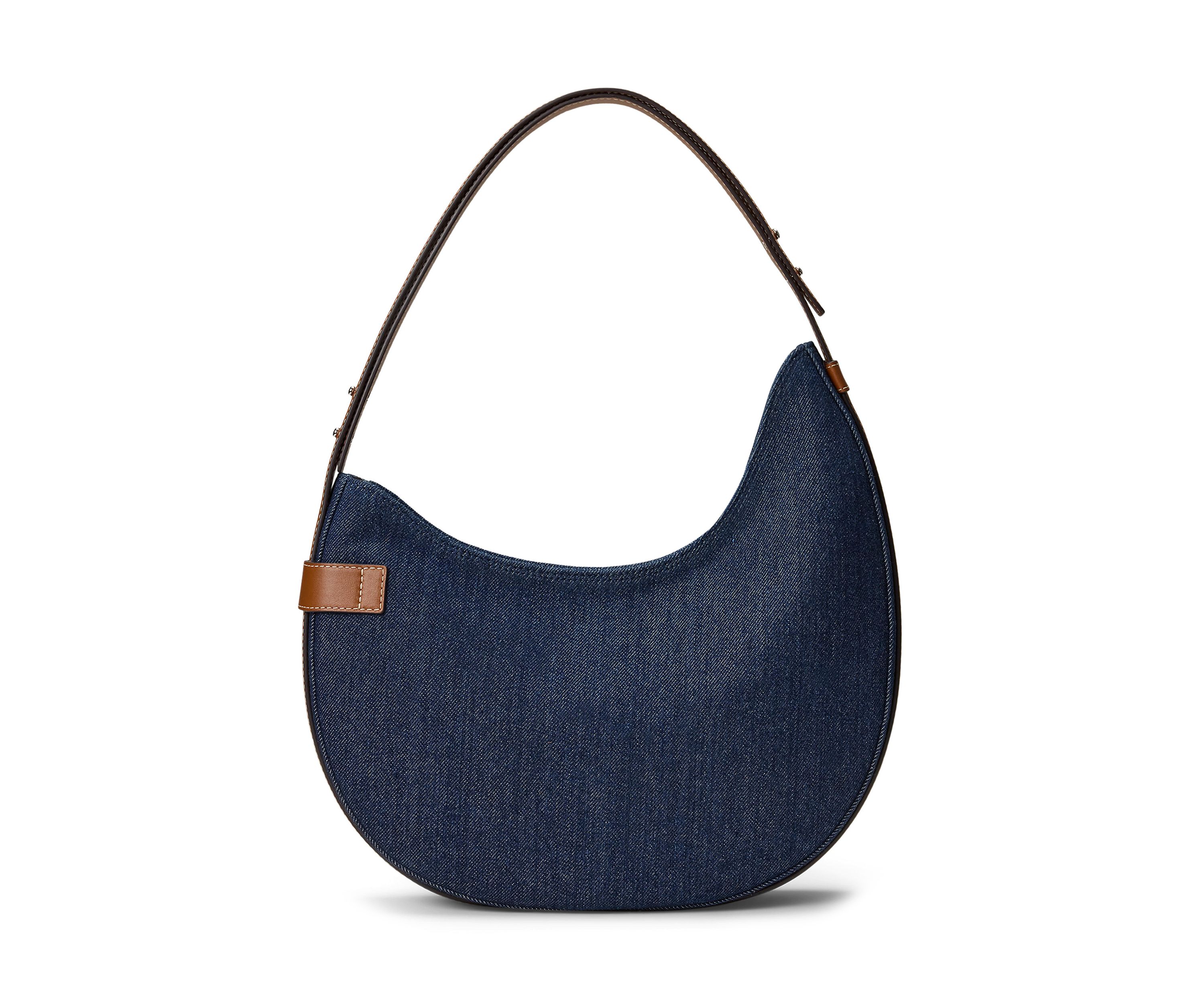 Denim Large Tasha Shoulder Bag