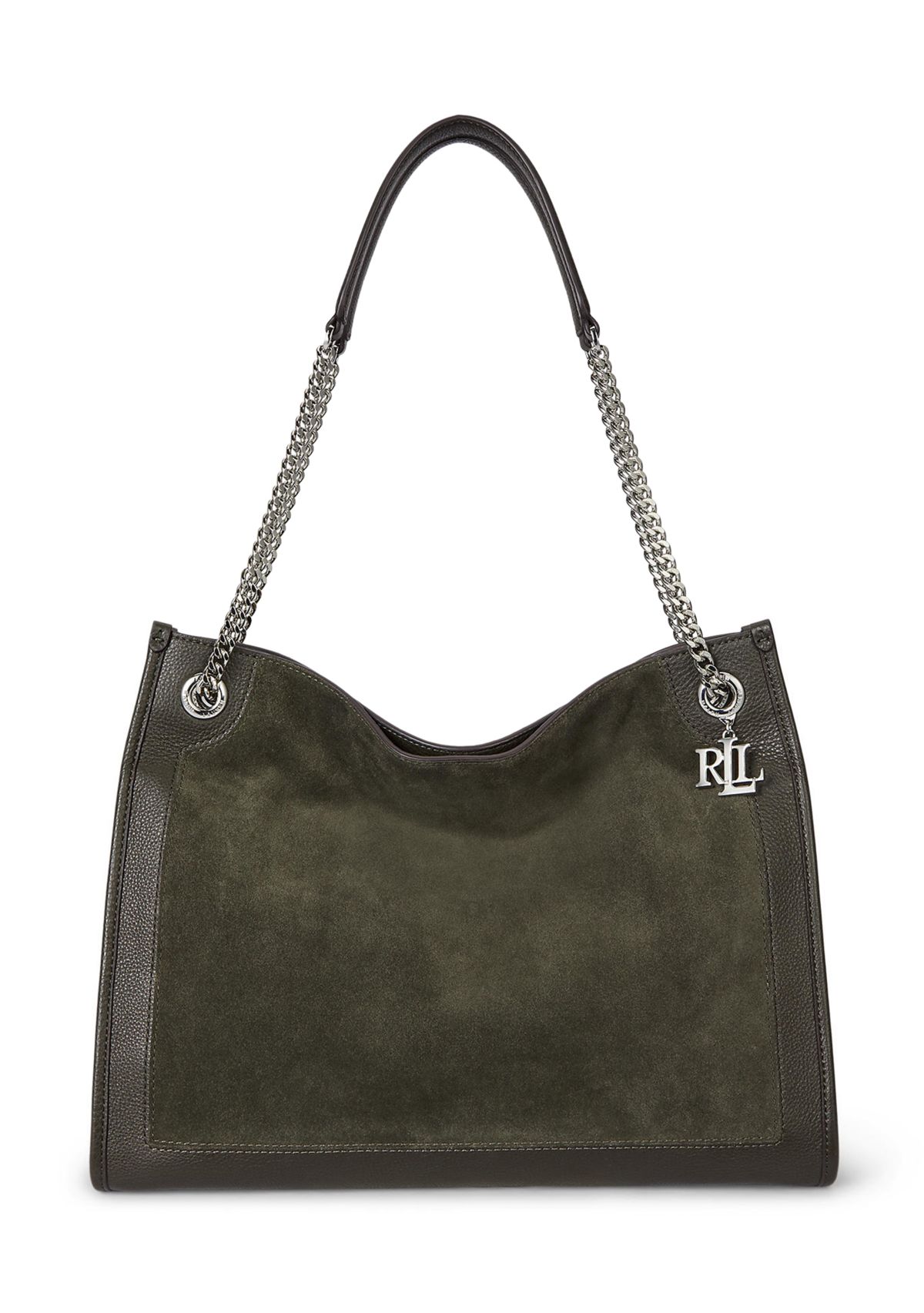 Suede & Leather Large Bradley Tote Bag