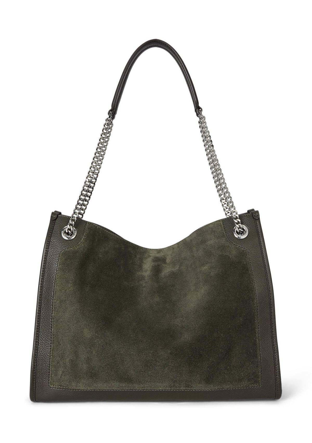 Suede & Leather Large Bradley Tote Bag