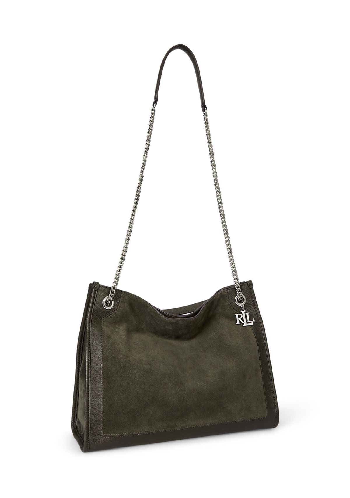 Suede & Leather Large Bradley Tote Bag