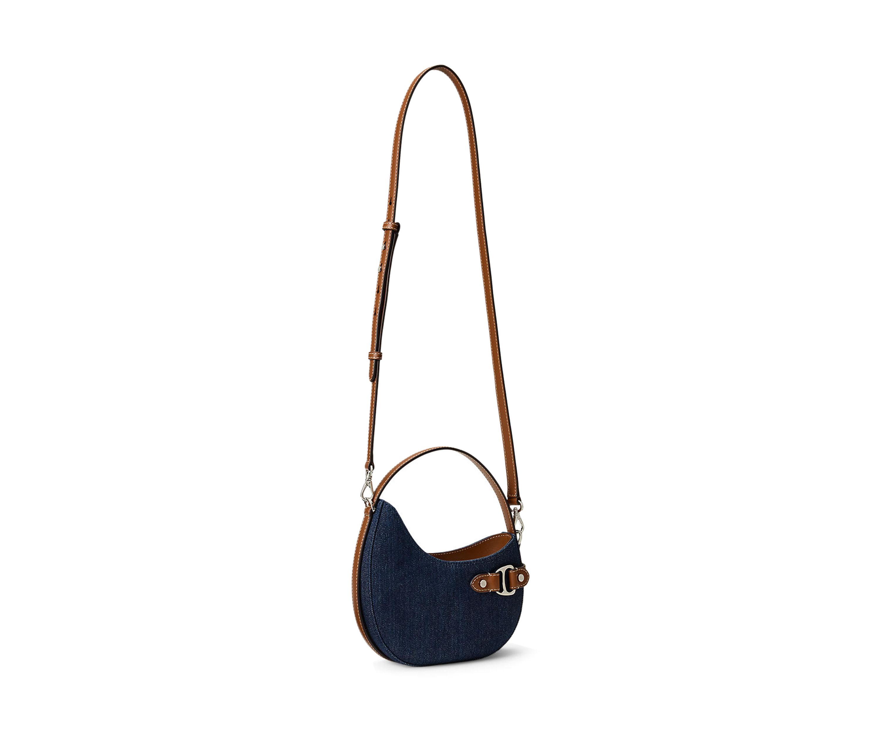 Denim Small Tasha Crossbody Bag