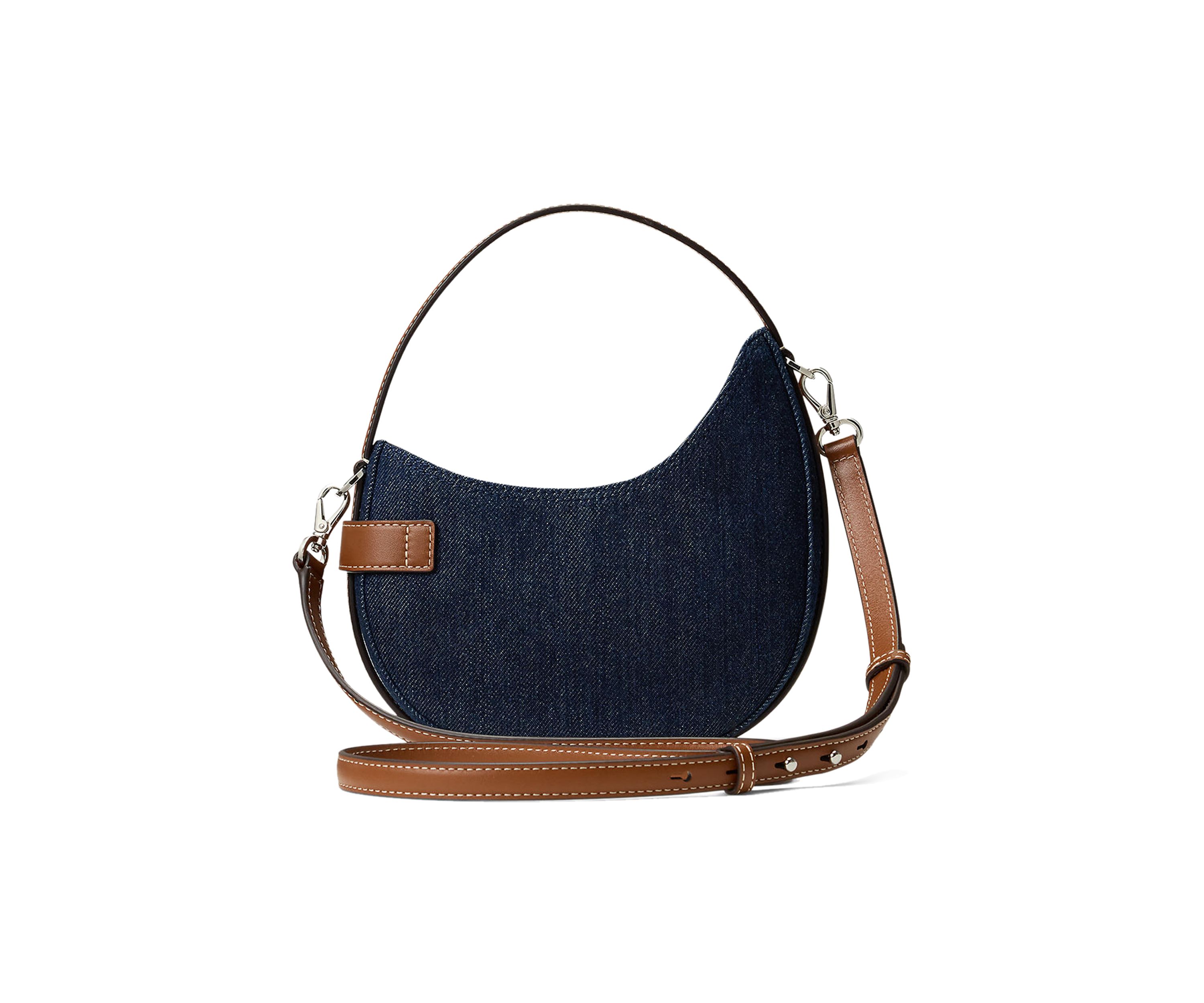 Denim Small Tasha Crossbody Bag