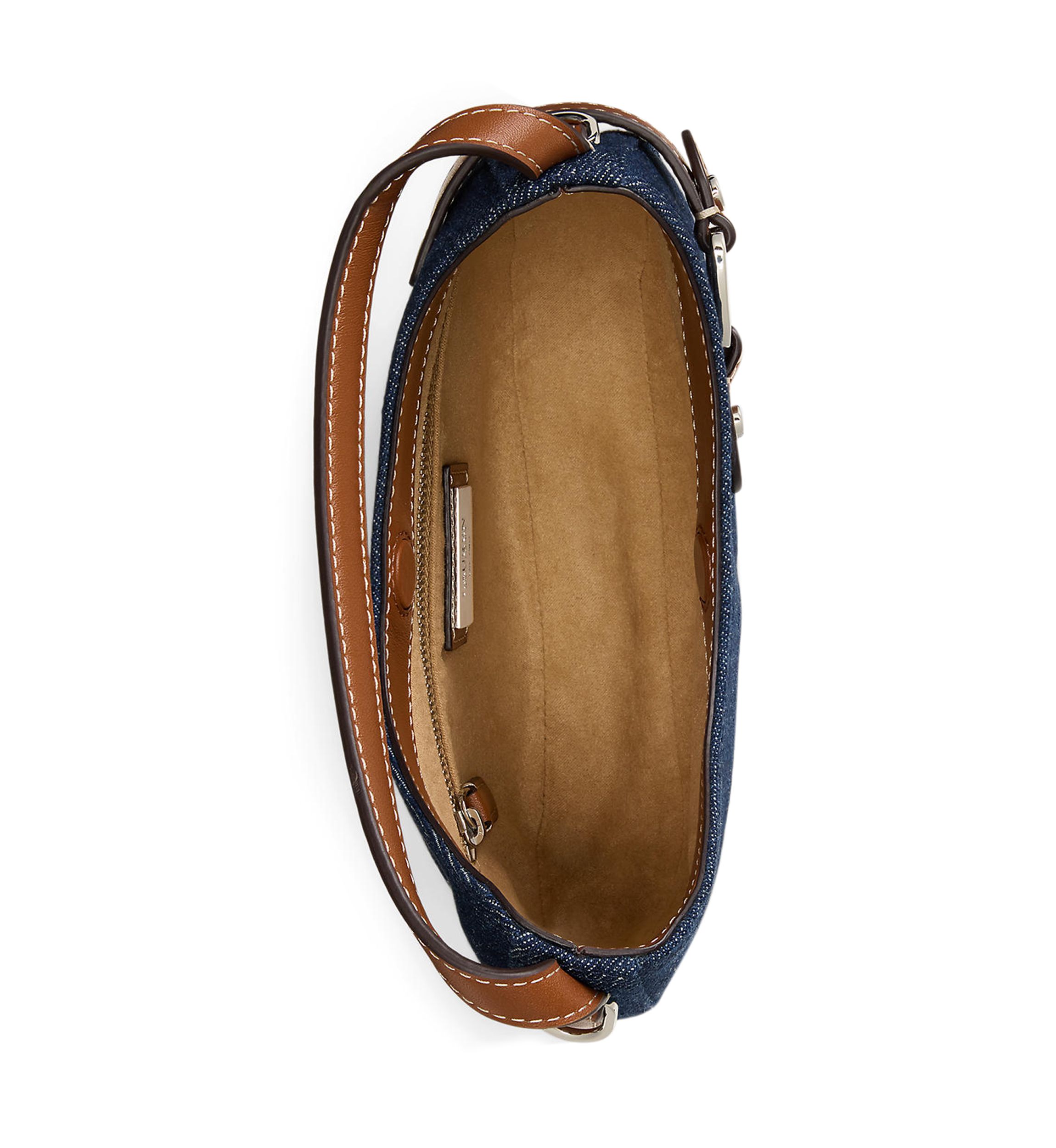 Denim Small Tasha Crossbody Bag