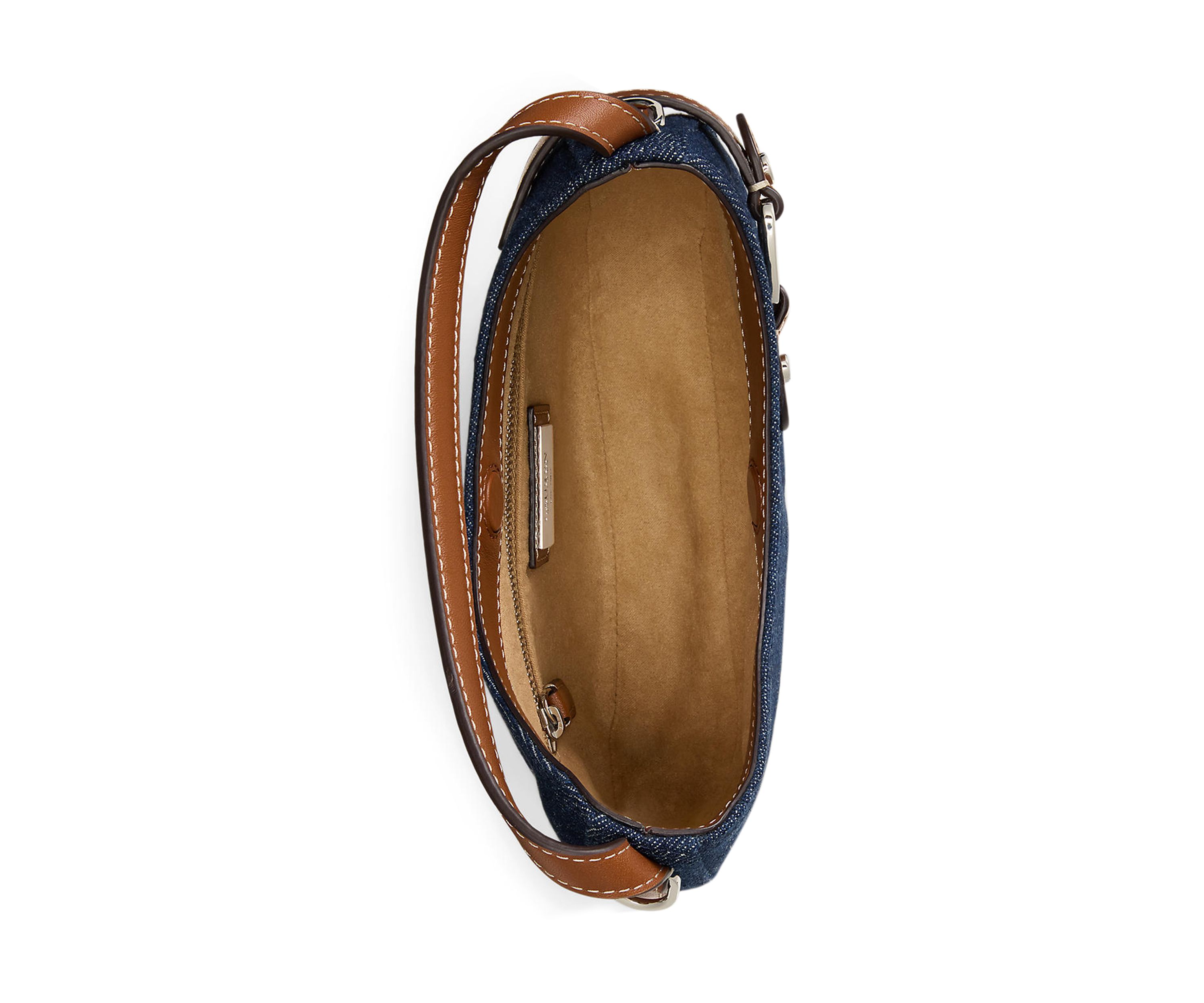 Denim Small Tasha Crossbody Bag