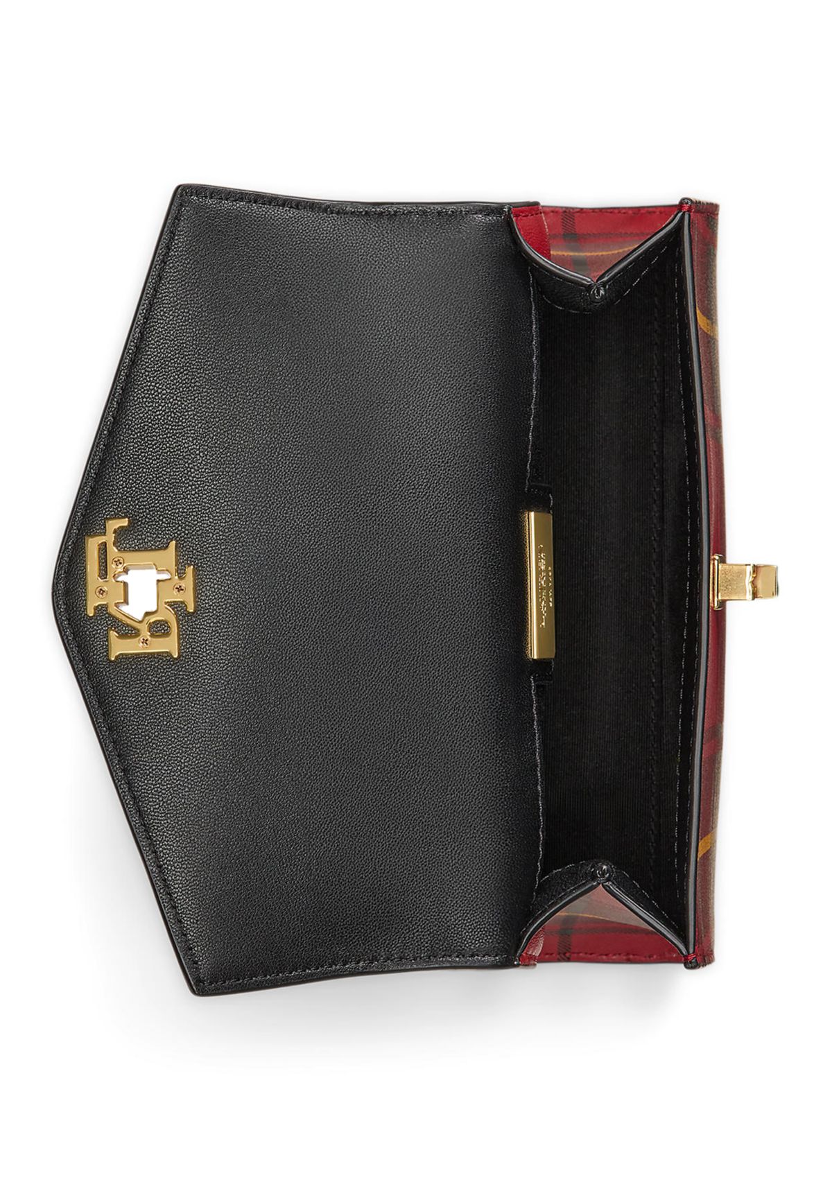 Plaid Leather Small Farrah Satchel