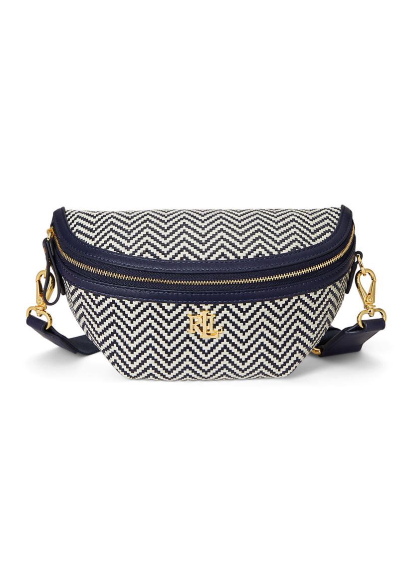 Herringbone Woven Marcy Belt Bag
