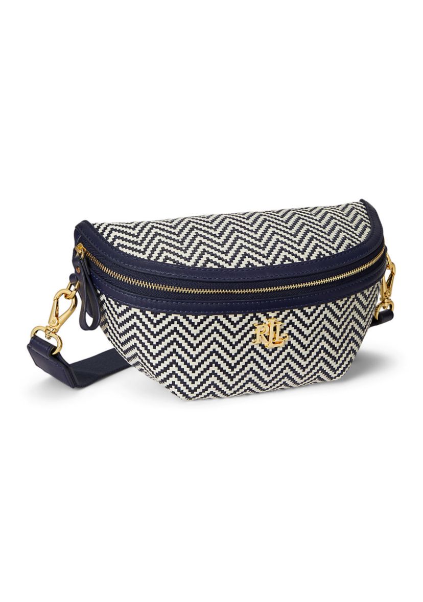 Herringbone Woven Marcy Belt Bag