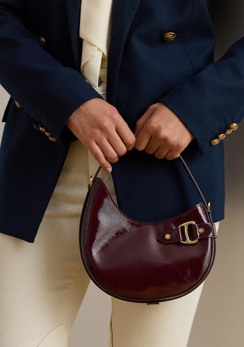 Patent Leather Small Tasha Crossbody Bag