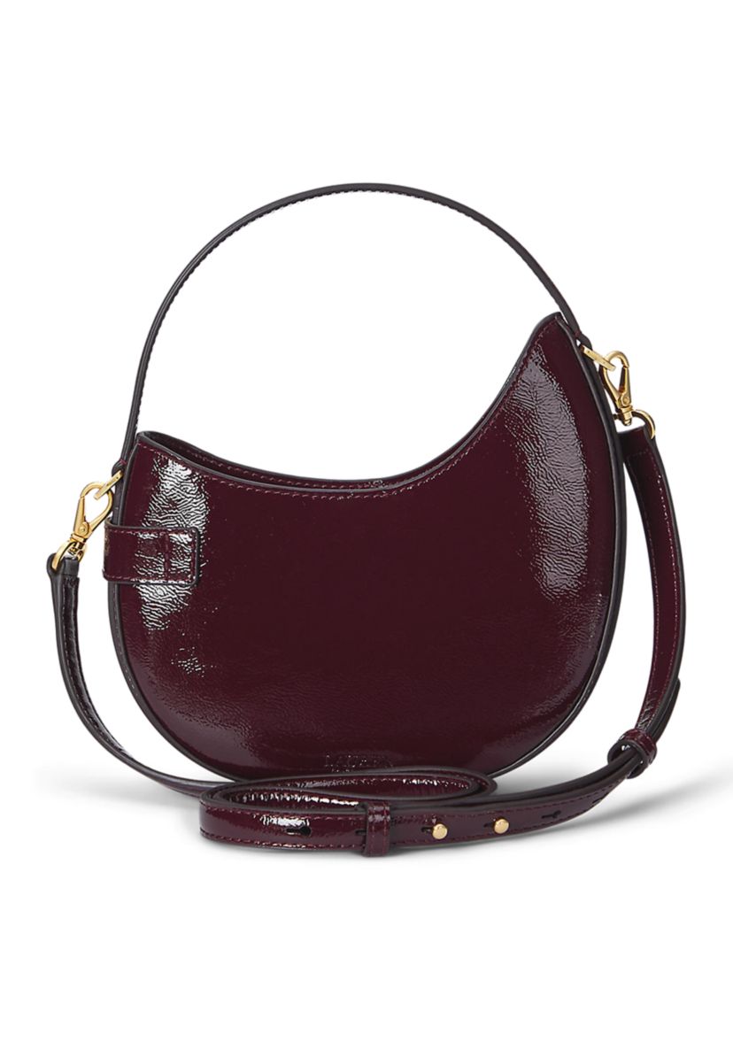 Patent Leather Small Tasha Crossbody Bag