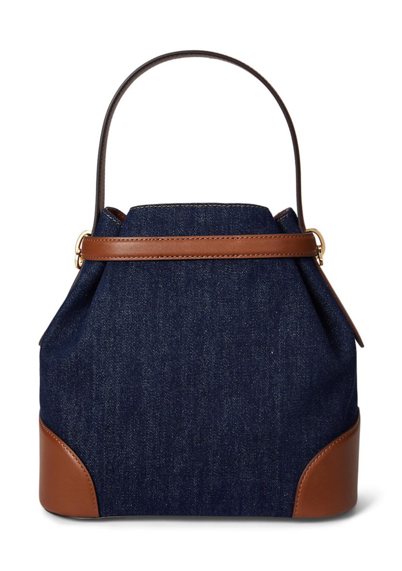 Washed Denim Medium Blaike Bucket Bag