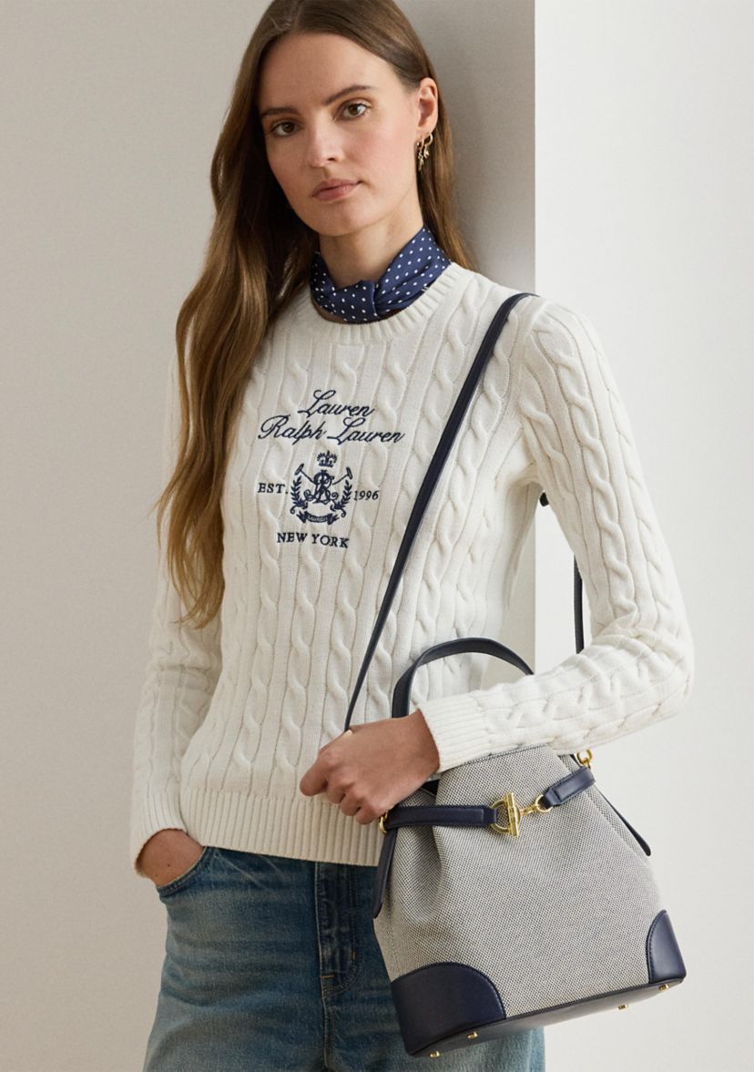 Canvas Medium Blaike Bucket Bag