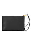 Leather Small Pouch Wristlet