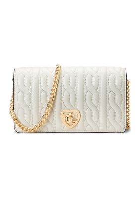 Lauren Ralph Lauren Quilted Crossbody Turn-Lock Tech Case -  0888188490833