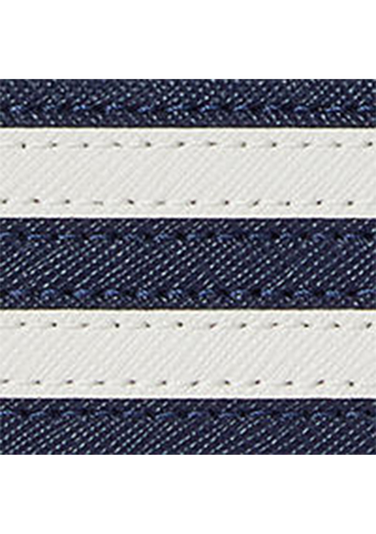 Crosshatch Leather Slim Wallet