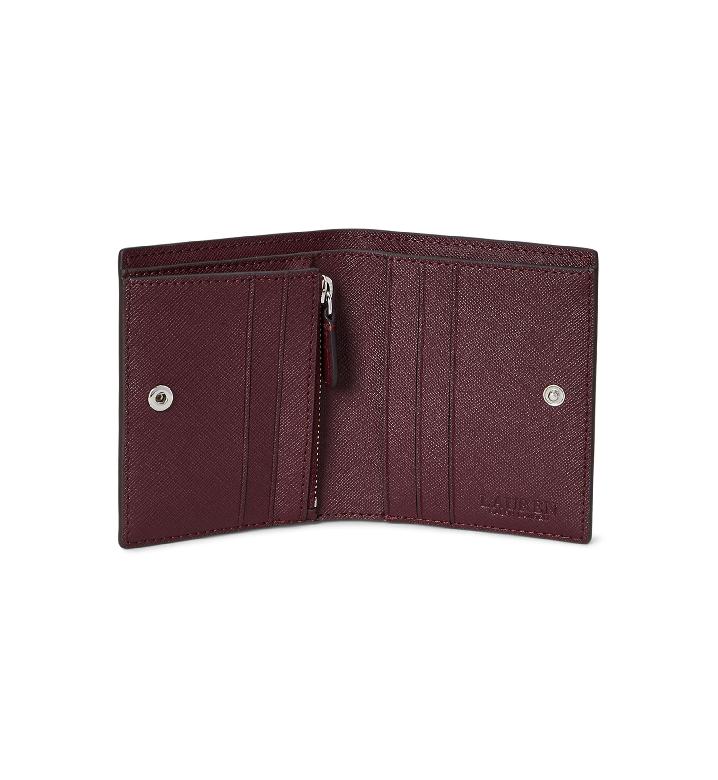 Lauren Ralph Lauren
Crosshatch Leather Compact Wallet Lauren Ralph Lauren Crosshatch Leather Compact Bifold Wallet  main image 2