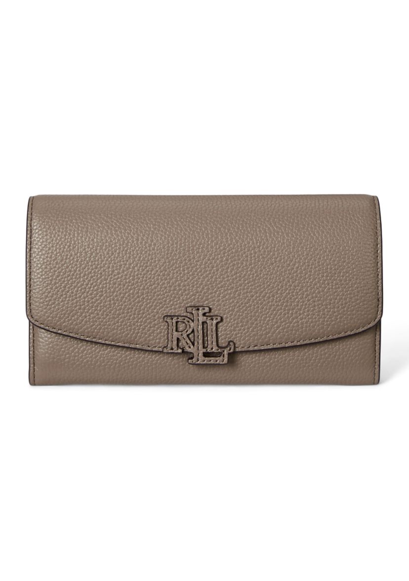 Pebbled Large Cameryn Flap Wallet