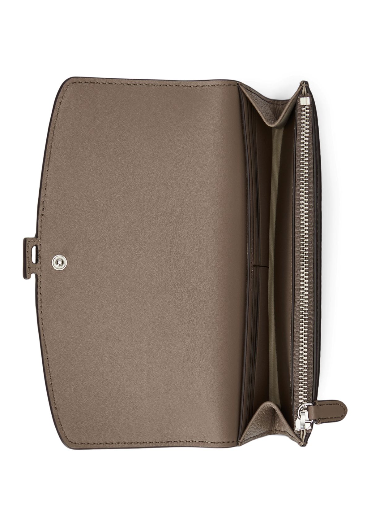 Pebbled Large Cameryn Flap Wallet