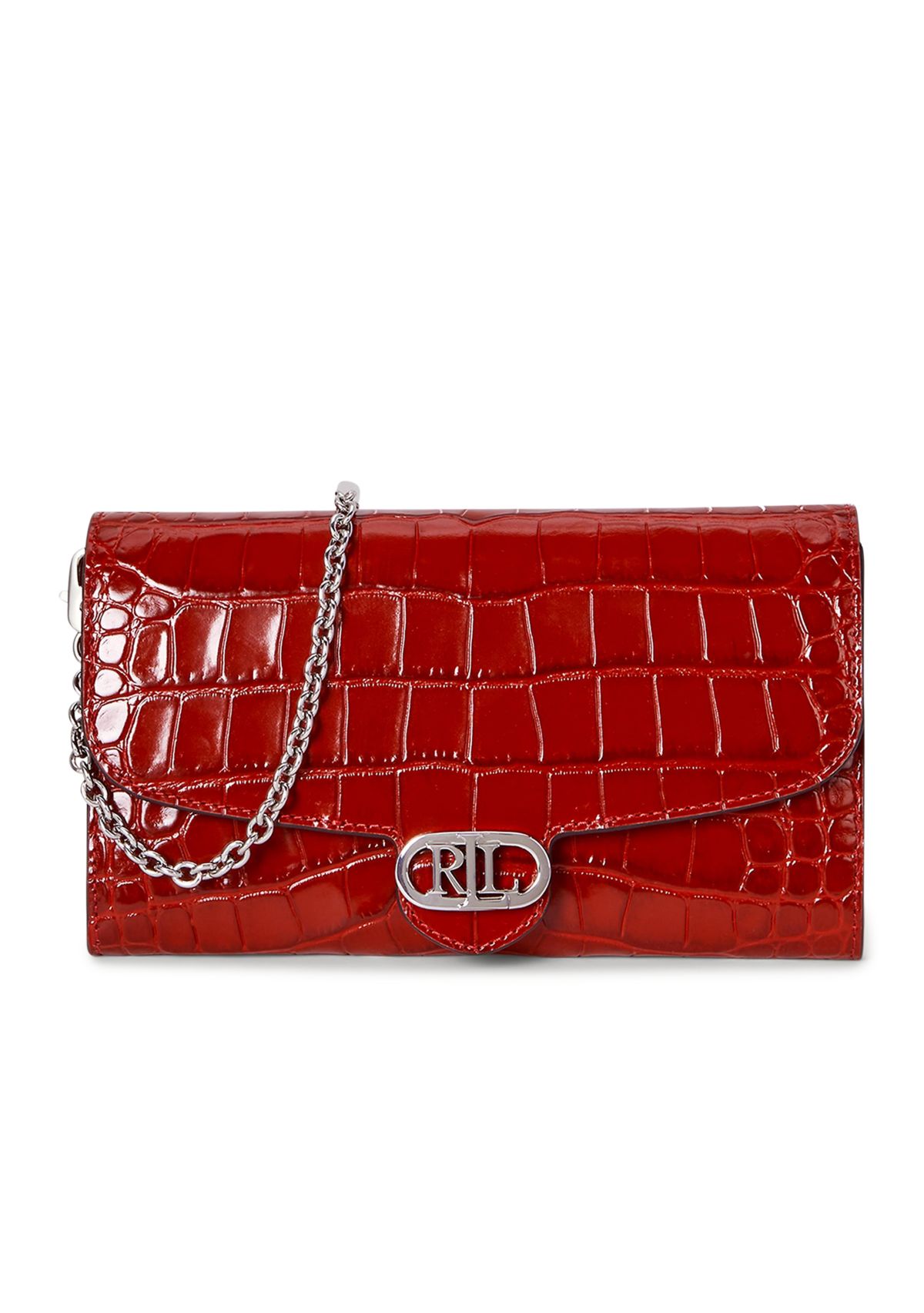 Croc Embossed Medium Adair Crossbody Bag