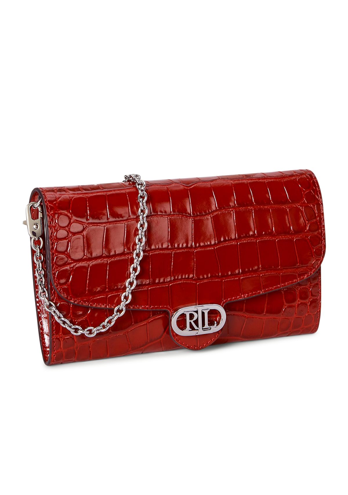 Croc Embossed Medium Adair Crossbody Bag