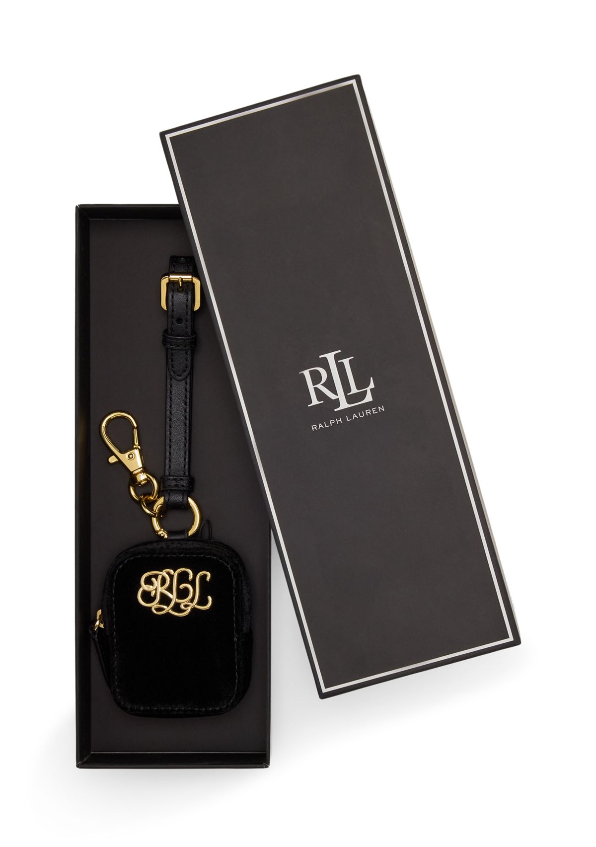 Velvet Mini Zip Pouch