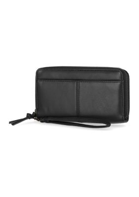 Sierra Double Zip Wristlet