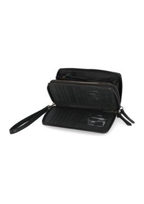 Sierra Double Zip Wristlet