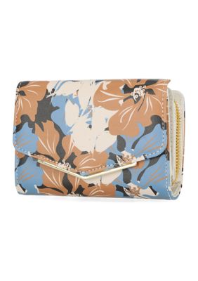 Printed Floral Bowbar Amsterdam Indexer Wallet