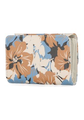 Printed Floral Bowbar Amsterdam Indexer Wallet