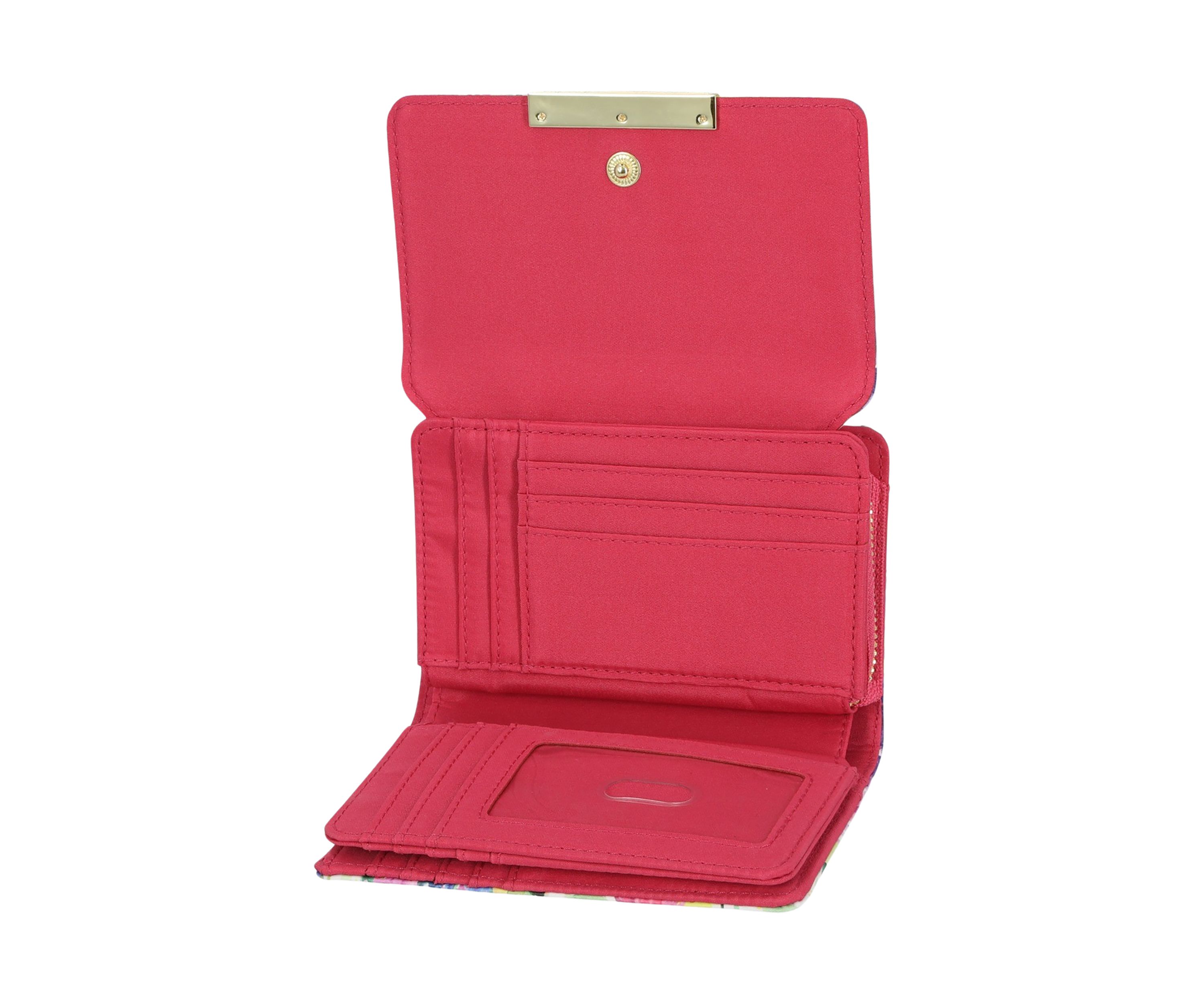 Printed Floral Bowbar Amsterdam Indexer Wallet