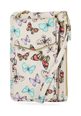 Butterfly Print Cornelia II Crossbody