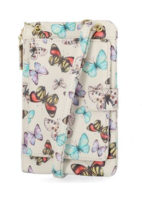 Butterfly Print Cornelia II Crossbody