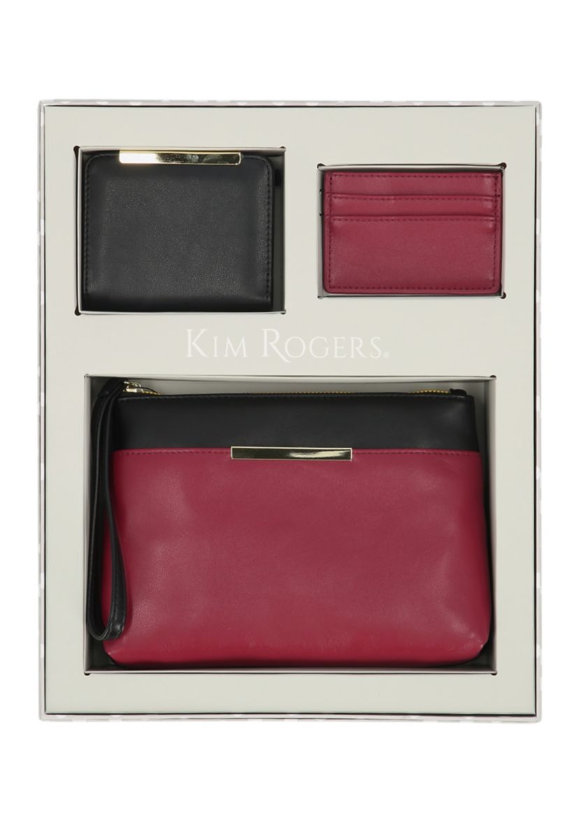 Boxed 3 Piece Wristlet Gift Set