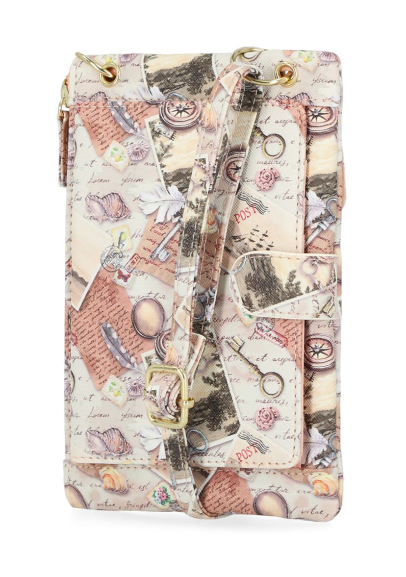 Postcard Print - Cornelia Wallet on String