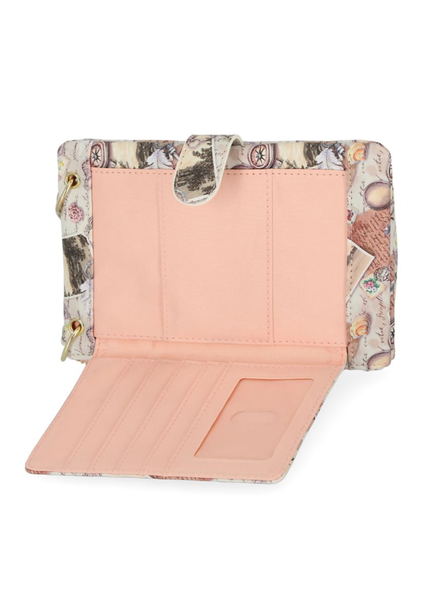 Postcard Print - Cornelia Wallet on String