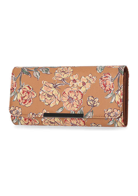 Kim Rogers Galway Floral File Master Wallet
