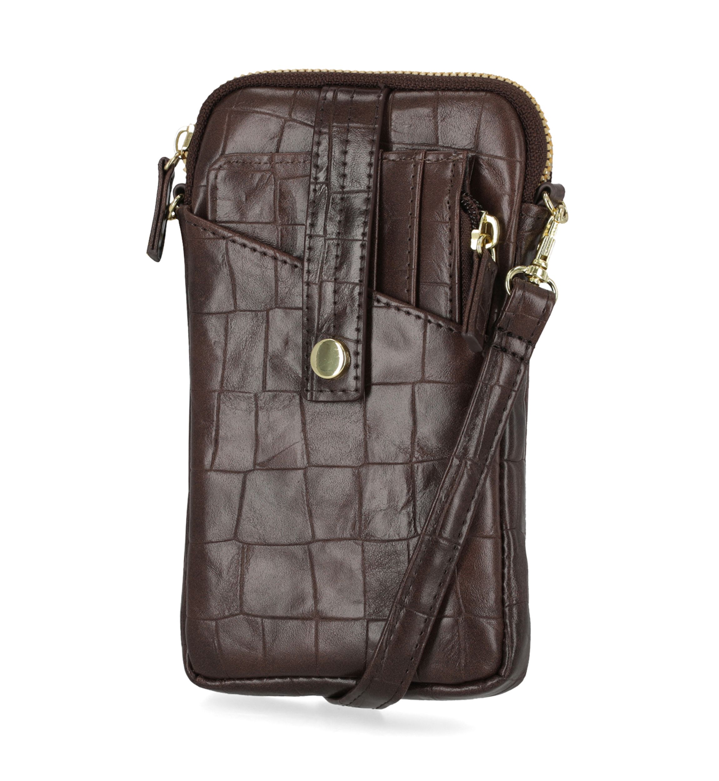 Faux Croco Cleo Wallet