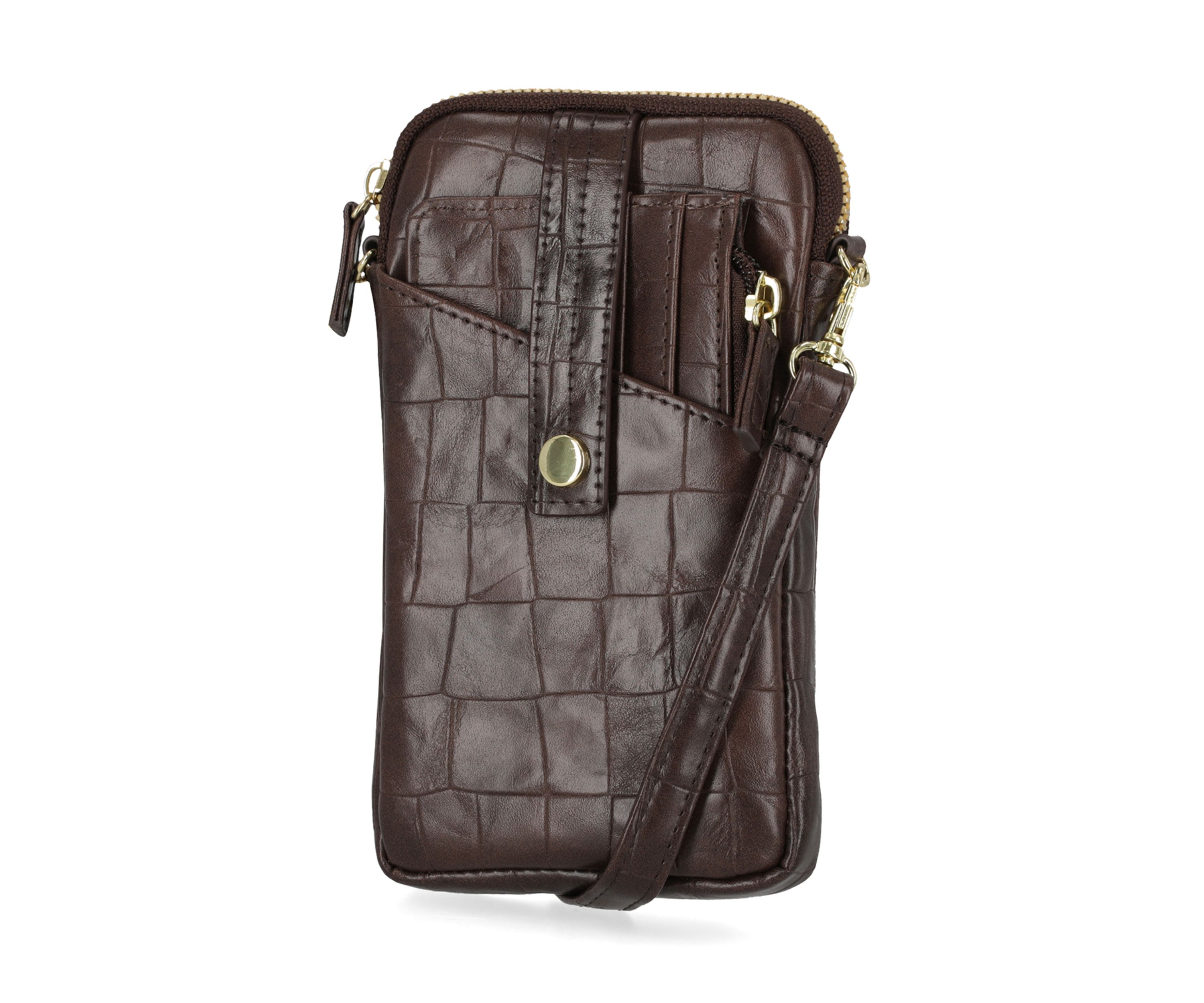 Faux Croco Cleo Wallet