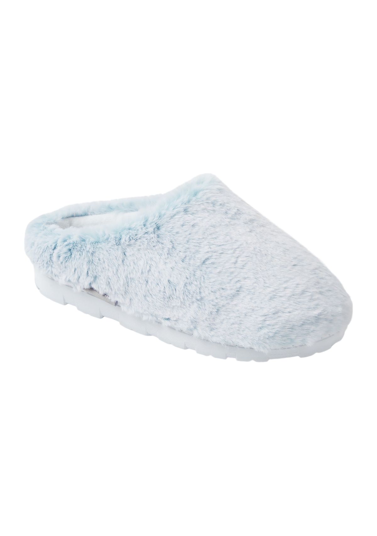Tipped Faux Fur Clogs