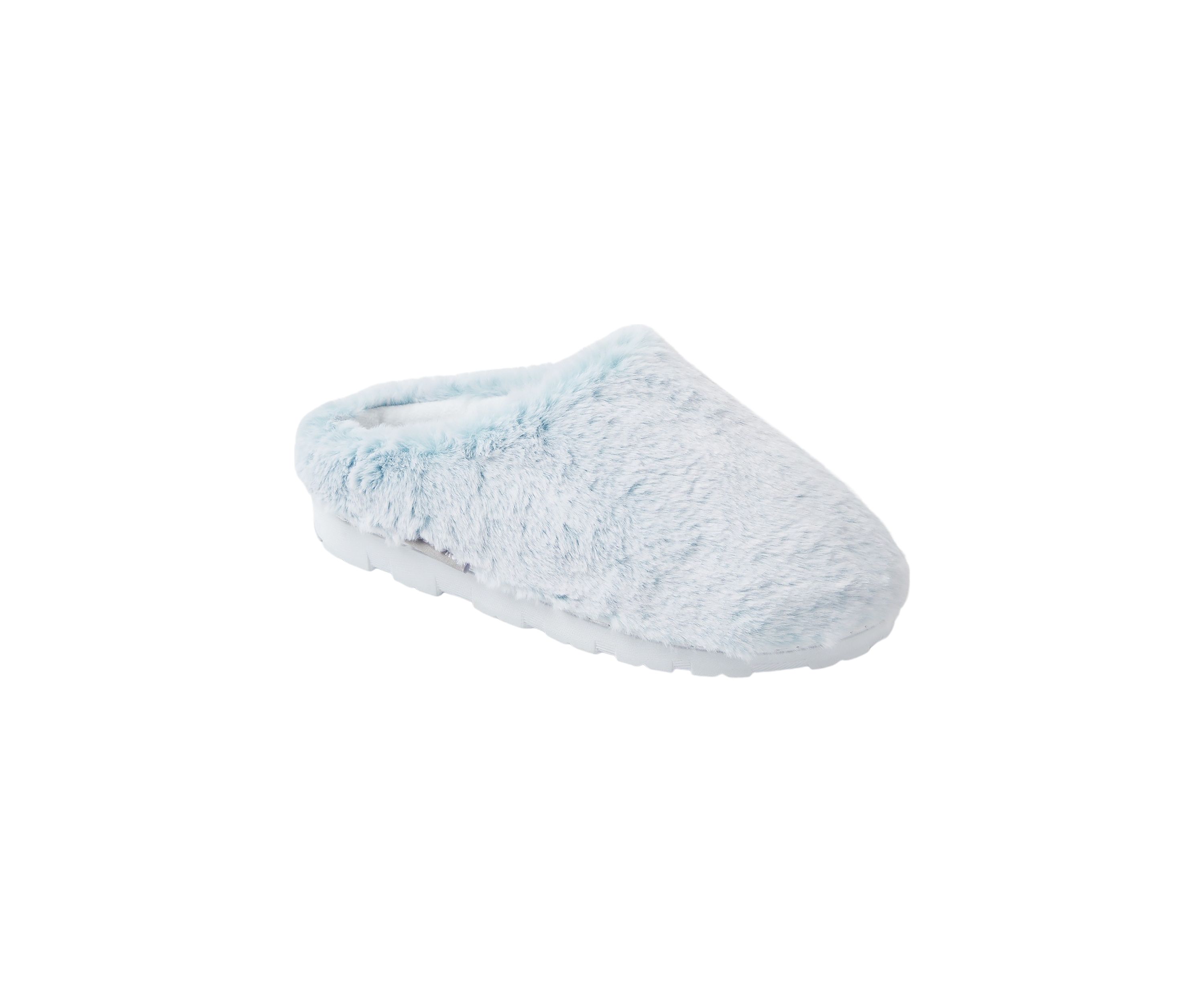 Tipped Faux Fur Clogs